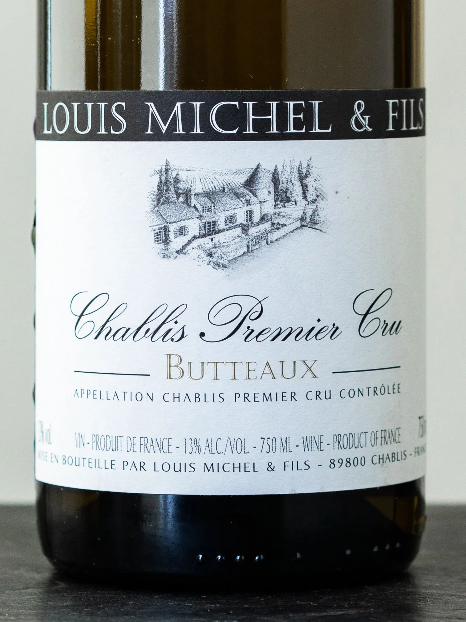 Этикетка Louis Michel & Fils Chablis Premier Cru Butteaux